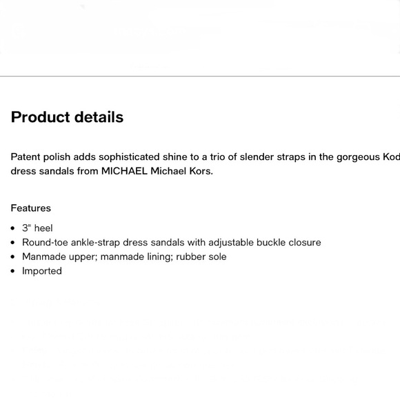 MICHAEL Michael Kors ‘Koda’ Nude Strappy Heels - Picture 16 of 16